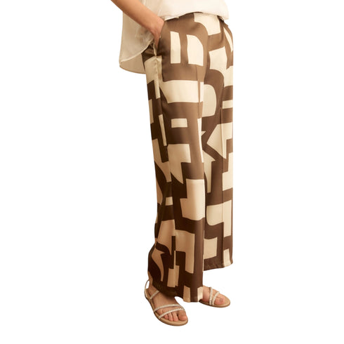 Marella Pantalone Pantalone cropped donna con fantasia 40 P26-MARELLA ALBERO-006-40 - Francavilla Moda