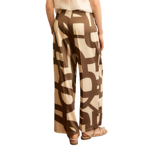 Marella Pantalone Pantalone cropped donna con fantasia 40 P26-MARELLA ALBERO-006-40 - Francavilla Moda