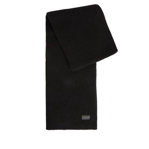 Gift box Cappello e Sciarpa Uomo, a costine, con logo in gomma applicato