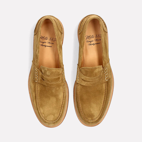 Mille885 Mocassini Mocassini Uomo College Cuoio - Francavilla Moda