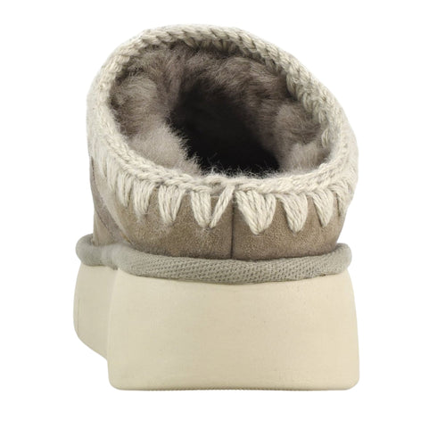 MOU Sabeau Sabot Donna in montone BOUNCE CLOG METAL LOGO 36 A25-MOUFW531001A-COG-36 - Francavilla Moda