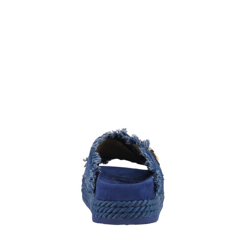 Mou Sandalo Sandalo Donna Criss Cross in denim 36 - Francavilla Moda