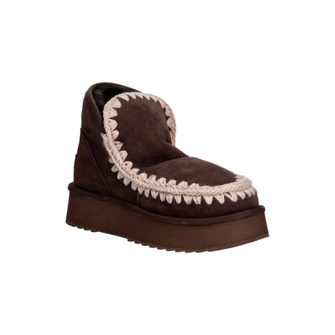 Mou Stivaletto Stivaletto Donna Mini Eskimo Platform 36 A26-MOUFW681000A-MOCHA-36 - Francavilla Moda