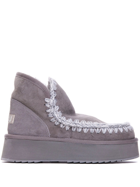 Mou Stivaletto Stivaletto Donna modello Mini Eskimo Platform 36 A25-MOUFW681000A-NGRY-36 - Francavilla Moda