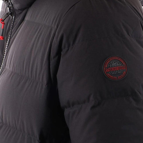 Museum Piumino corto Piumino Uomo modello Justin corto Black olive - Francavilla Moda