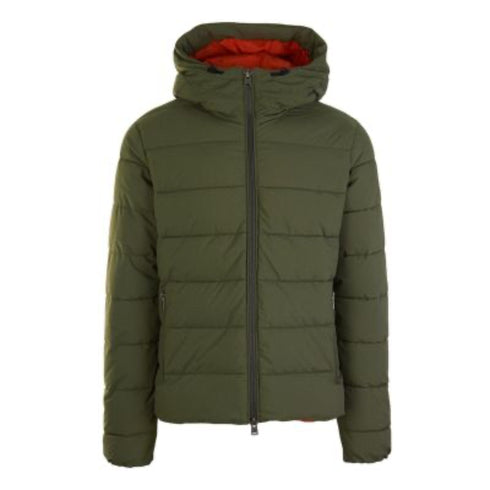 Museum Piumino corto Piumino Uomo modello Justin corto Olive branch A23 - MUSEUMMS23BIUJA05PL966 - C561 - 48 - Francavilla Moda