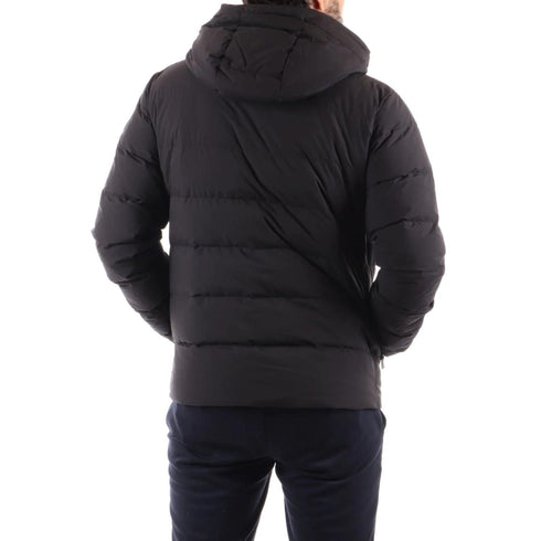 Museum Piumino corto Piumino Uomo modello Justin corto Black olive - Francavilla Moda