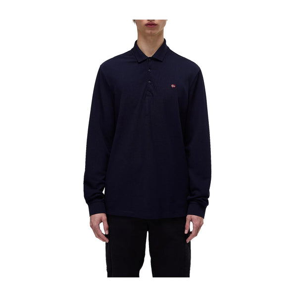 Napapijri Polo Polo Uomo Ealis a maniche lunghe M - Francavilla Moda