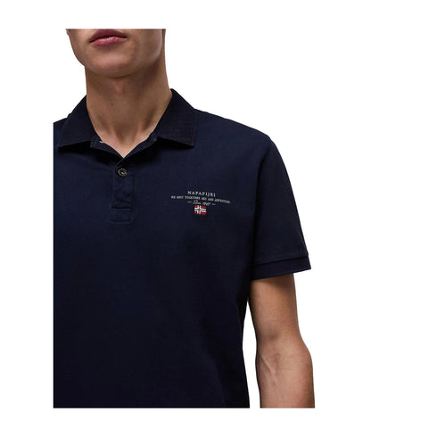 Napapijri Polo Polo Uomo Elbas in cotone XXS P25 - NAPAPIJRINP0A4GB4 - 176 - XXS - Francavilla Moda
