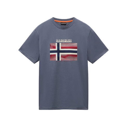 Napapijri T-shirt T-shirt Uomo S - Lari Relaxed fit S P25 - NAPAPIJRINP0A4IE5 - G1Y - S - Francavilla Moda