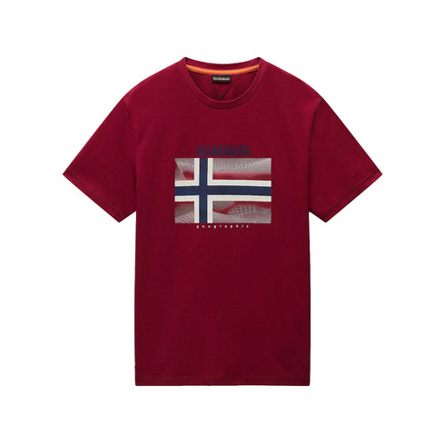 Napapijri T-shirt T-shirt Uomo S - Lari Relaxed fit S P25 - NAPAPIJRINP0A4IE5 - R1E - S - Francavilla Moda