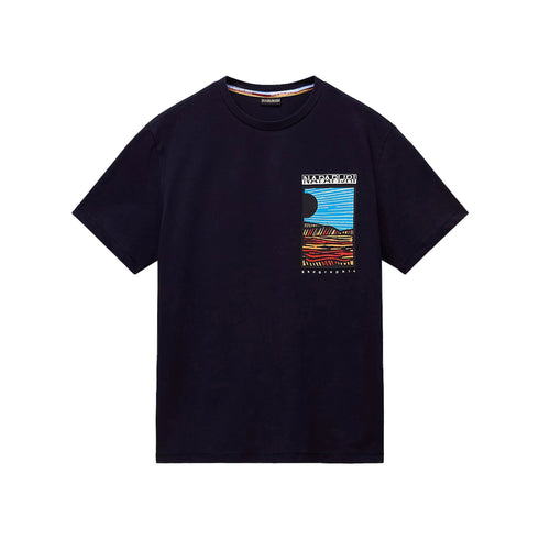 Napapijri T-shirt T-shirt Uomo Valdor stampa multicolore XXS - Francavilla Moda