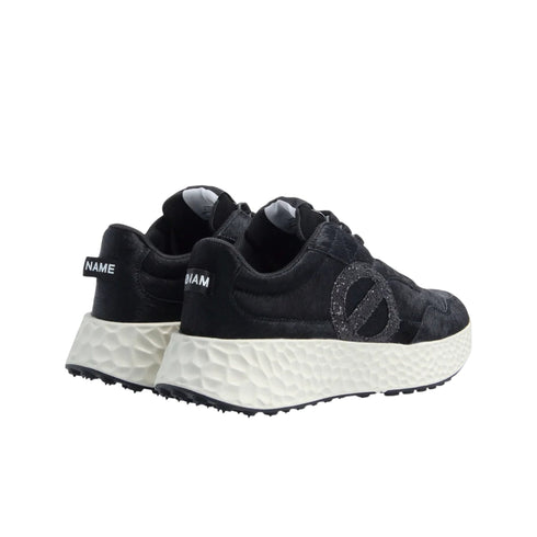 No Name Sneakers Sneakers Donna Carter Jogger in cavallino 36 A26-NO NAMECARTERJOGGERGLITTER-BLACK BLACK-36 - Francavilla Moda