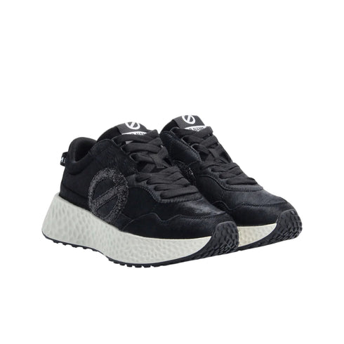No Name Sneakers Sneakers Donna Carter Jogger in cavallino 36 A26-NO NAMECARTERJOGGERGLITTER-BLACK BLACK-36 - Francavilla Moda