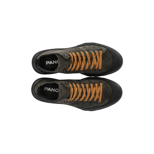 PANCHIC Stivali Stivaletto Uomo Ankle scamosciato Kaki camel - Francavilla Moda