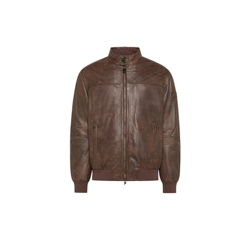 Peuterey Giacca bomber Bomber Uomo in pelle vintage S A26-PEUTEREYFIONIATT-194-S - Francavilla Moda