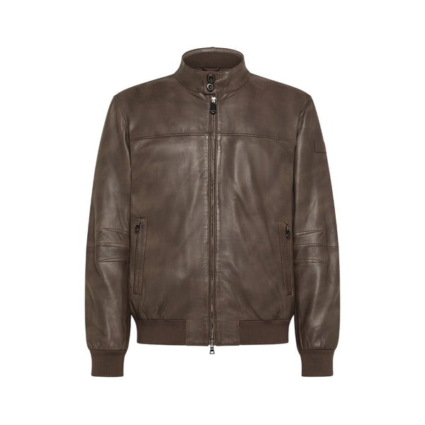 Peuterey Giacca bomber Bomber Uomo modello Fionia in pelle M A25 - PEUTEREYFIONIATT - 494 - M - Francavilla Moda