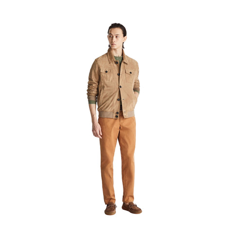 Peuterey Giubbino Giubbino Uomo in pelle scamosciata con bottoni M P26-PEUTEREYDESTINYSUEDE02-794-M - Francavilla Moda