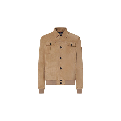 Peuterey Giubbino Giubbino Uomo in pelle scamosciata con bottoni M P26-PEUTEREYDESTINYSUEDE02-794-M - Francavilla Moda