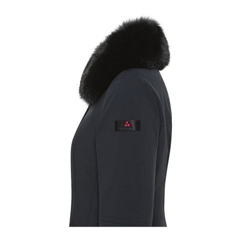 Peuterey Giubbotto Giubbotto Donna Desmot con pelliccia Nero A24 - PEUTEREYDESMOTKLFUR - NER - 42 - Francavilla Moda