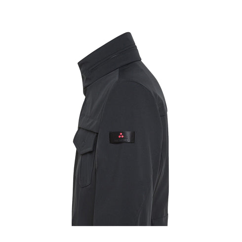 Peuterey Giacca imbottita Giubbotto Uomo Stripes quattro tasche Blu black - Francavilla Moda