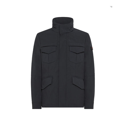 Peuterey Giacca imbottita Giubbotto Uomo Stripes quattro tasche Blu black - Francavilla Moda