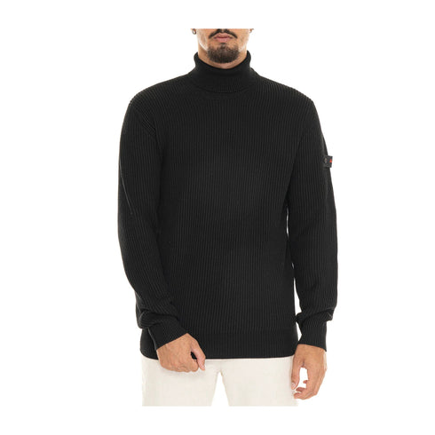 Peuterey Dolcevita Maglia Uomo Dolcevita Evros 01 Nero A24 - PEUTEREYEVROS01 - NER - S - Francavilla Moda