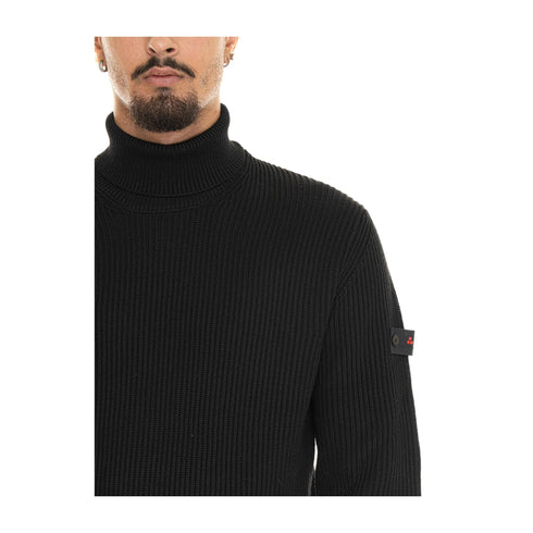 Peuterey Dolcevita Maglia Uomo Dolcevita Evros 01 Nero A24 - PEUTEREYEVROS01 - NER - S - Francavilla Moda