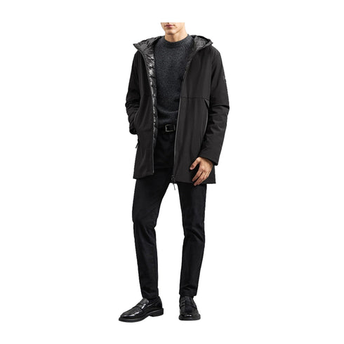PEUTEREY Parka lungo Parka Uomo liscio Metide Nero A24 - PEUTEREYMETIDEMD - NER - M - Francavilla Moda