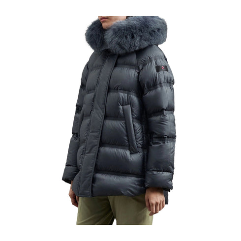 PEUTEREY Piumino medio Piumino Donna medio con pelliccia Antracite A24 - PEUTEREYTAKANMQS03FUR - 799 - 40 - Francavilla Moda
