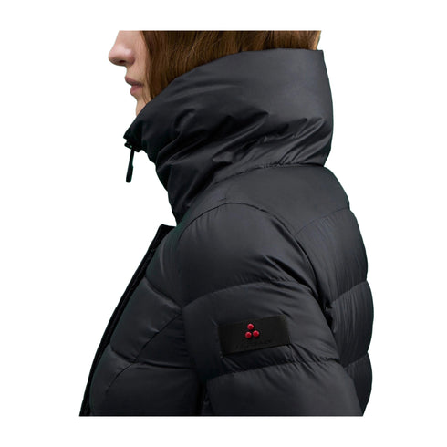 PEUTEREY Piumino lungo Piumino Donna Slim collo ampio Nero A24 - PEUTEREYSOBCHACKMQS02 - NER - 44 - Francavilla Moda