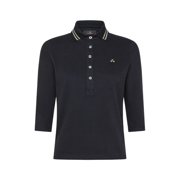 Peuterey Polo Polo Donna a 3/4 dal fit slim Blu P25 - PEUTEREYCERCILX - 215 - M - Francavilla Moda