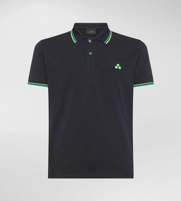 Peuterey Polo Polo Uomo con bordino Blu - Francavilla Moda