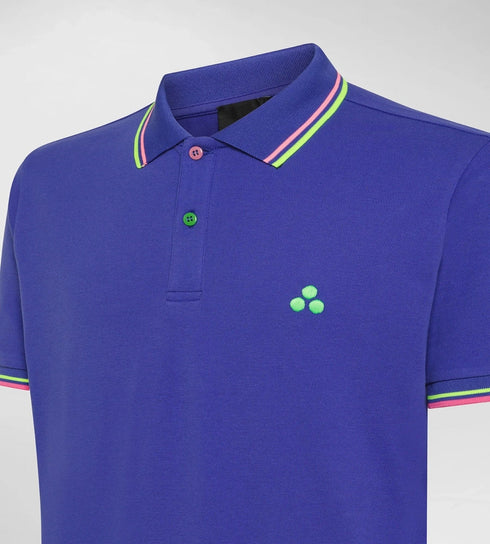 Peuterey Polo Polo Uomo con bordino Royal P24-PEUTEREYNEWSELANDINASTR-255-M - Francavilla Moda