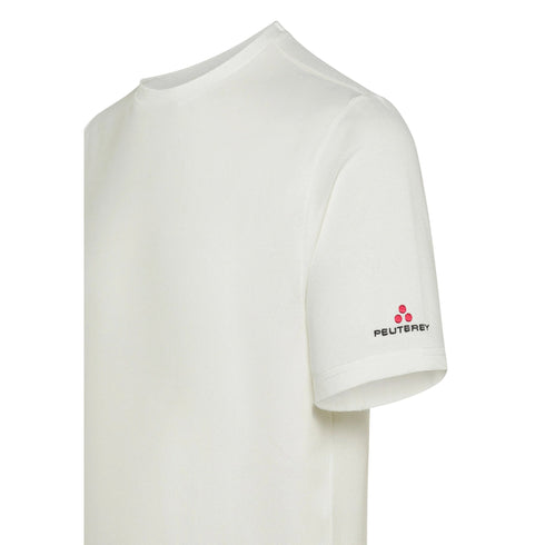 Peuterey T-shirt mm T-shirt uomo in piquet stretch di cotone e seta M P26-PEUTEREYZOLE02-730-M - Francavilla Moda
