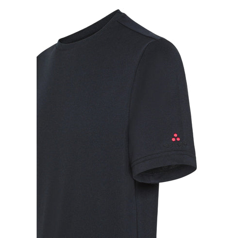 Peuterey T-shirt mm T-shirt uomo in piquet stretch di cotone e seta S - Francavilla Moda