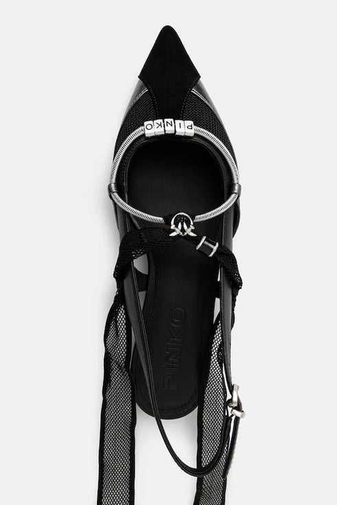 Pinko Scarpa Ballerina donna Gianira 30 36 P26-PINKO SHOESSD0547P003-Z99-36 - Francavilla Moda