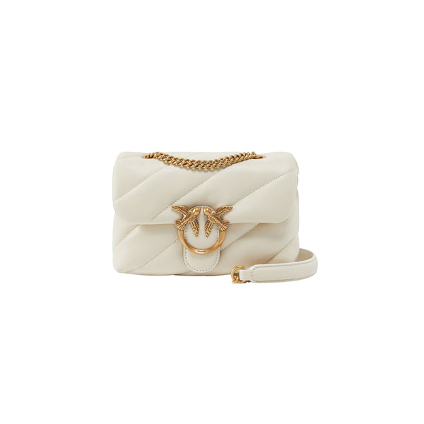 Pinko Borsa a tracolla Borsa da Donna a tracolla Mini Love Puff Bianco - Francavilla Moda