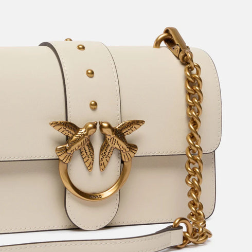 PINKO Tracolla Borsa donna a tracolla piccola Love Bag One in pelle UNI - Francavilla Moda