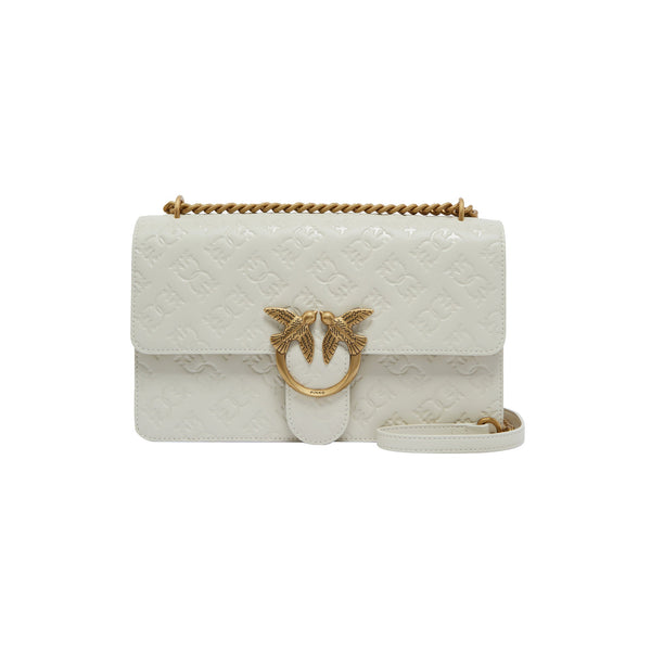 PINKO Borsa a spalla Borsa Donna Love Classic Imprime Avorio - Francavilla Moda