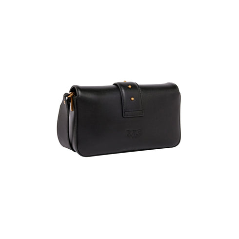 Pinko Borsa a spalla Borsa Donna Love One Mini in pelle Nero oro P25 - PINKO 104340A0QO - Z99Q - UNI - Francavilla Moda
