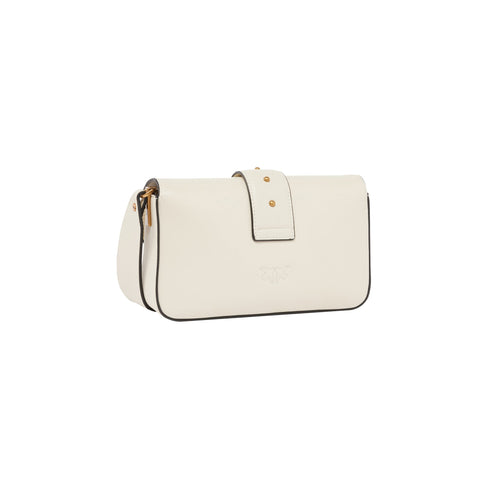 Pinko Borsa a spalla Borsa Donna Love One Mini in pelle Bianco - Francavilla Moda