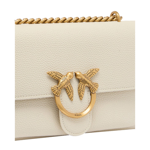 Pinko Borsa a tracolla Borsa Donna Love One Soft Mini Bianco - Francavilla Moda