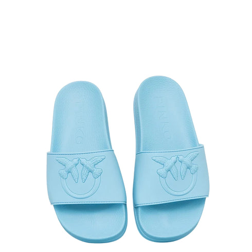 Pinko Ciabatte Ciabatta Donna Dilly 01 Sky P25 - PINKO SS0093E027 - EA7 - 37 - Francavilla Moda