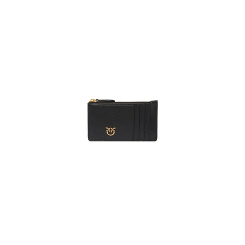 Pinko Portacarte Portacarte Donna Airone con logo UNI A26-PINKO 100251A0F1-Z99Q-UNI - Francavilla Moda