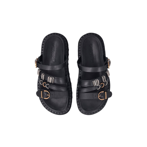 Pinko Sandali Sandalo Donna Marli 09 Nero - Francavilla Moda