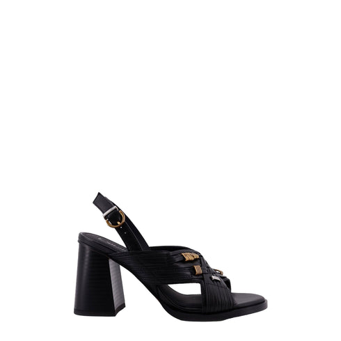 PINKO SHOES Sandalo Sandalo Donna in pelle con tacco 35 - Francavilla Moda