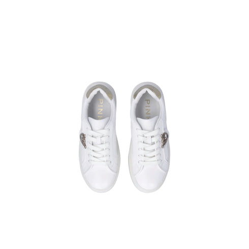 PINKO SHOES Sneakers Sneakers Donna in pelle con logo Love Birds 36 - Francavilla Moda