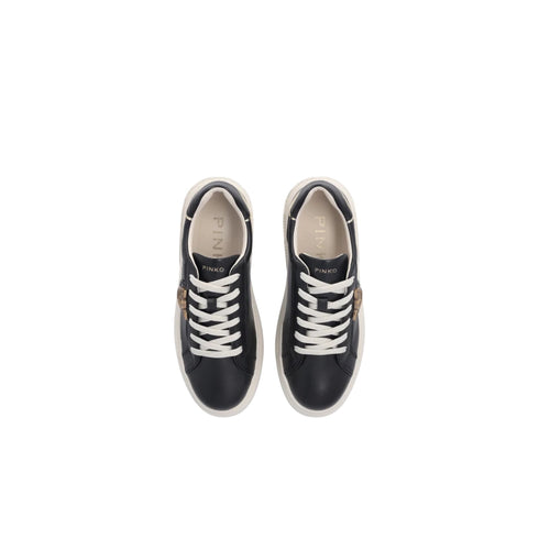 Pinko Sneakers Sneakers Donna con suola alta e logo in metallo 36 A25 - PINKO SS0003P014 - ZIA - 36 - Francavilla Moda