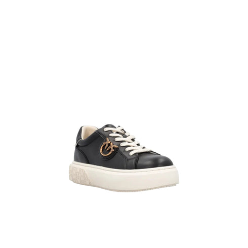 Pinko Sneakers Sneakers Donna con suola alta e logo in metallo 36 A25 - PINKO SS0003P014 - ZIA - 36 - Francavilla Moda